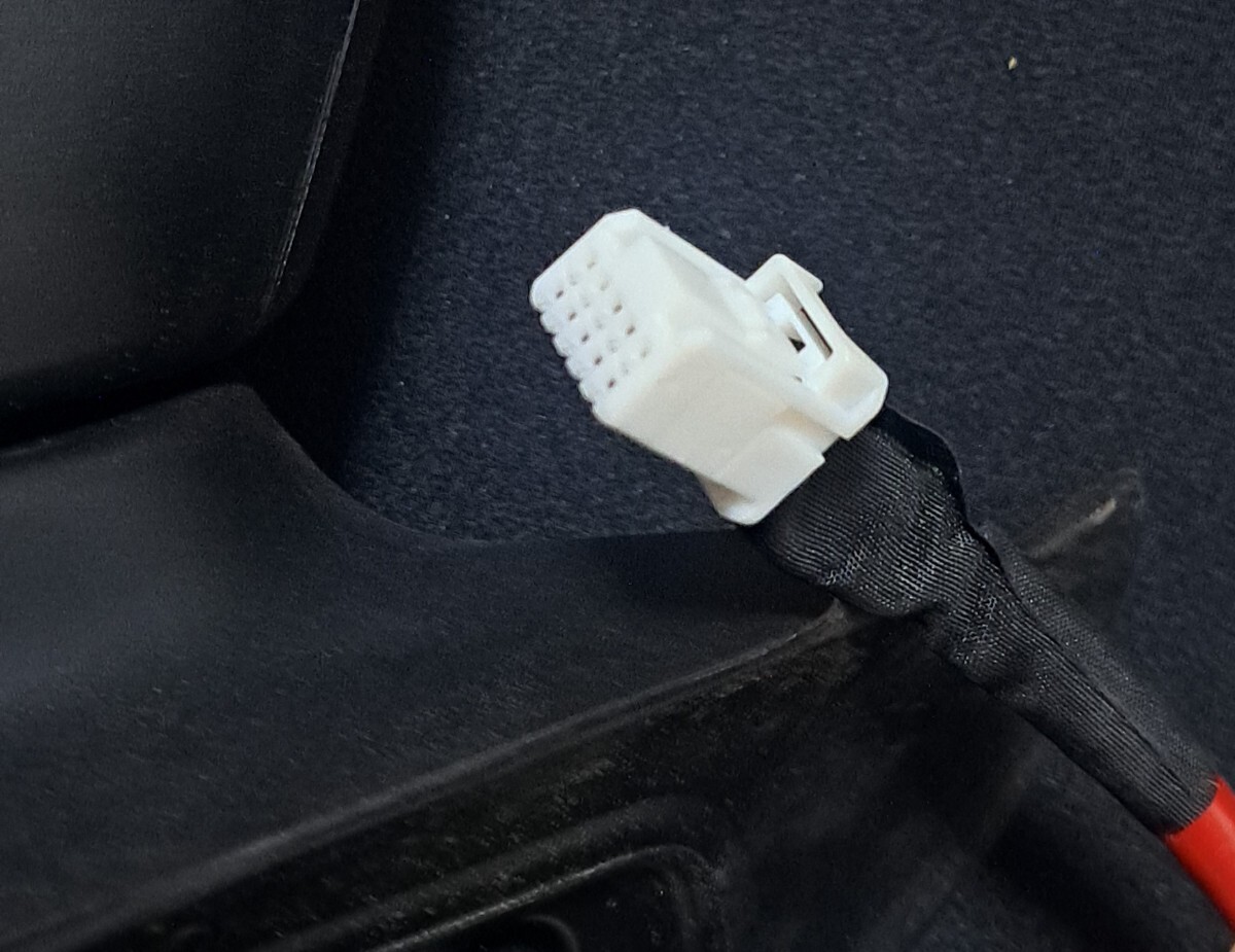 DAIHATSU キャスト アクティバ 純正 左 ドア ミラー ホワイト 87940-B2M60-02 割れあり_画像6