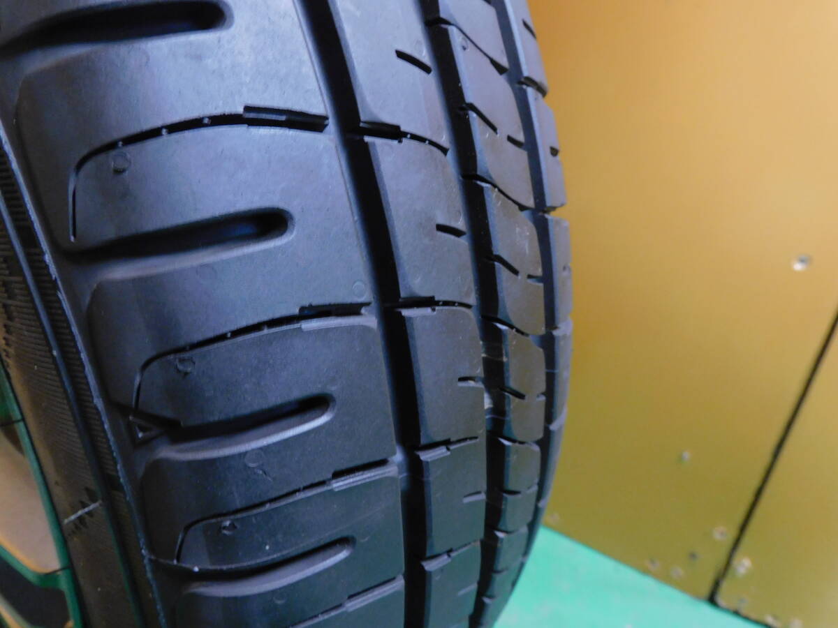 155/65R13 DUNLOP год производства 2022 легкосплавные колесные диски 4шт.@13×4.00B 4×100 OFFSET:45 spew groove *A1182