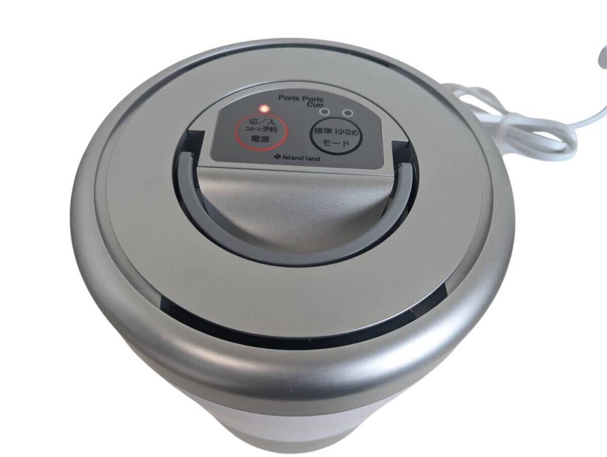 【美品・2025年製】パリパリキュー ライト 生ごみ処理機 CL-35 シルバーホワイト_画像2