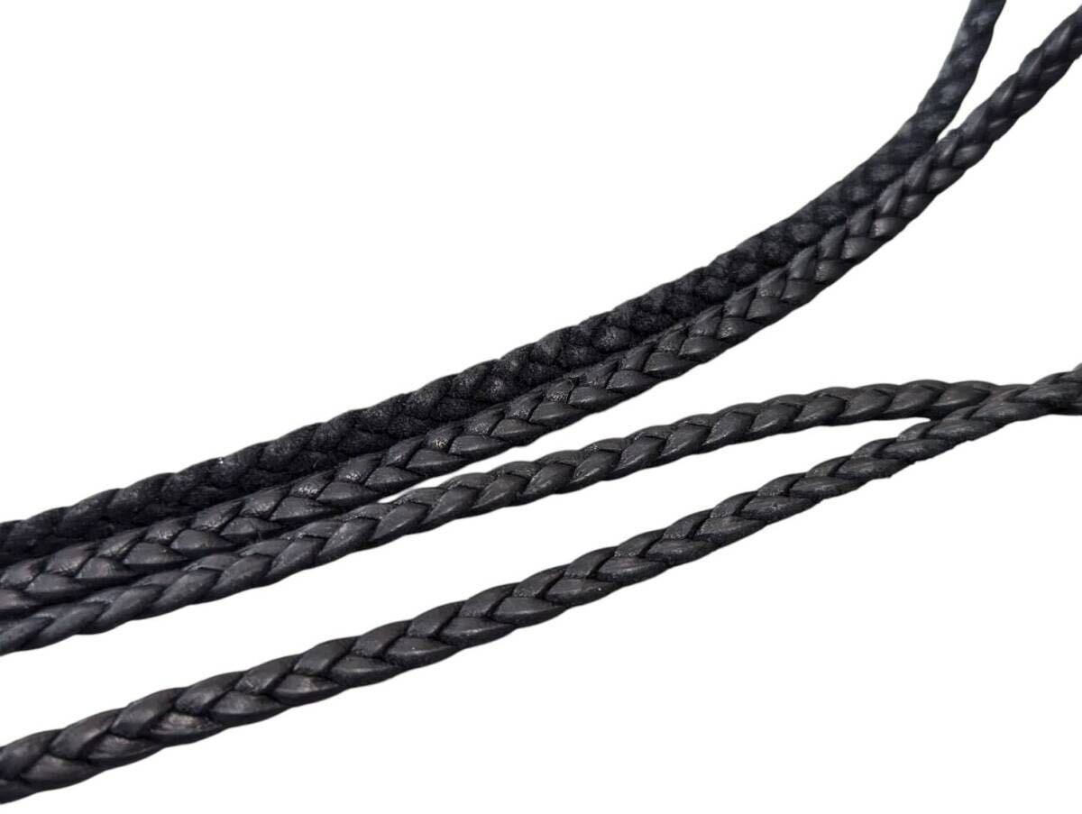 CHROME HEARTS クロムハーツ DRW STRNG SACK CRS PATCH ドローストリング サックレザー 巾着ハンドバッグ ブラック_画像10