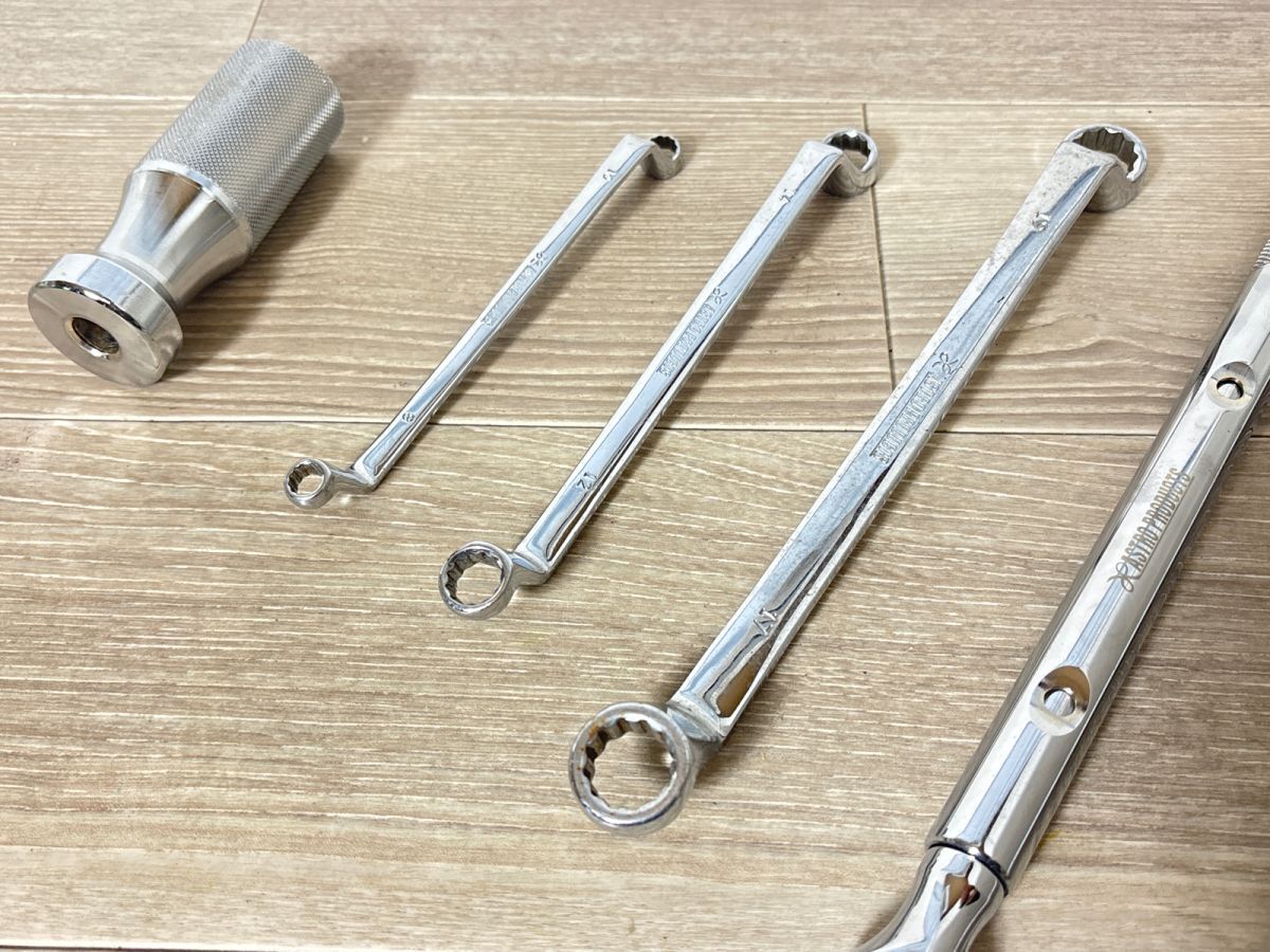 10/017【傷・汚れ有り】ASTRO PRODUCTS ブレーカーバー スピンナーハンドル ラチェット式メガネレンチ その他 まとめ 6点セット_画像5