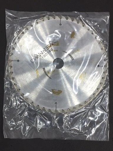 ダンニソー 超硬チップソー 外径180m/m×孔径20m/m×刃厚1.7×48 枚刃 タテ、ヨコ兼用 電動工具用刃物 計2点 セット_画像4