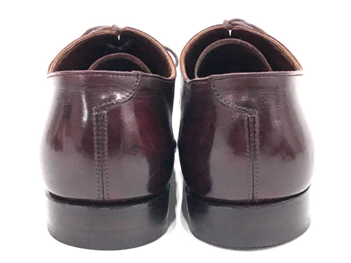 クロケット＆ジョーンズ 6 1/2 D ストレートチップ レザー シューズ ドレスシューズ 革靴 メンズ CROCKETT&JONES_画像4