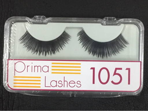 送料360円 新品同様 プリマ・ラッシュ Prima Lashes No.1051 つけま つけまつげ 黒 未開封品 計3点 セット 同梱NG_画像2