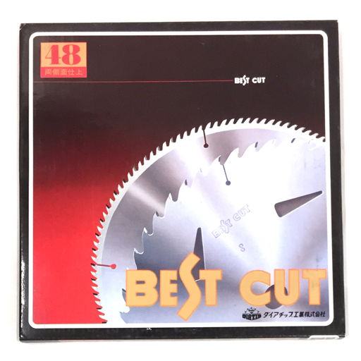 ダイアチップ 185-48 BEST CUT ベストカット 48 両側面仕上げ 超硬チップソー 紙ケース付き 計2点 セット_画像3