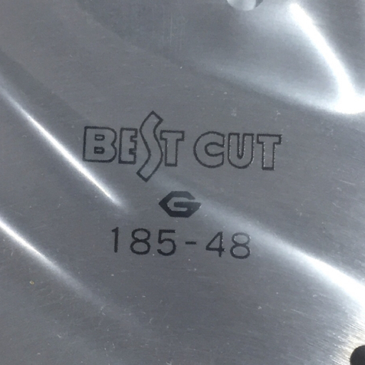 ダイアチップ 185-48 BEST CUT ベストカット 48 両側面仕上げ 超硬チップソー 紙ケース付き 計2点 セット_画像6