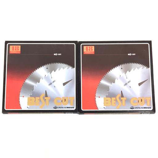 ダイアチップ BEST CUT ベストカット チップソー 48 導付用 両側面仕上 マド 紙ケース付き 計2点 セット_画像1