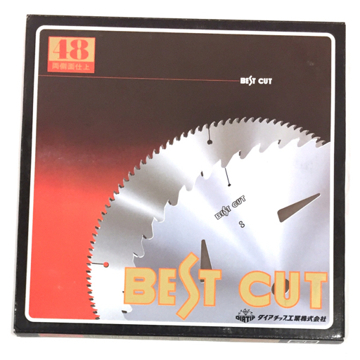 ダイアチップ BEST CUT ベストカット チップソー 48 導付用 両側面仕上 マド 紙ケース付き 計2点 セット_画像3