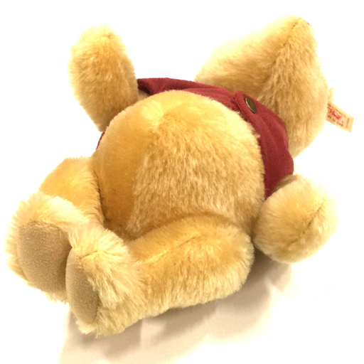 シュタイフ 651489 04483/10000 テディベア くまのプーさん プーさん 全長約28.5cm クマ ぬいぐるみ Steiff 現状品_画像4