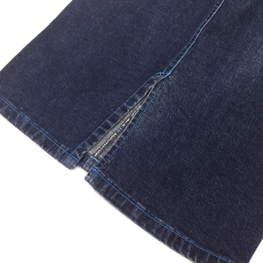 送料360円 D&G ドルチェ&ガッバーナ サイズ 24/38 デニム スカート レディース ブルー ボトムス 同梱NG_画像4