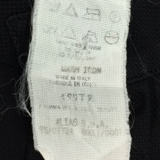  Gianni * Versace . размер 46 частота цвет хлопок рубашка хлопок 100% мужской черный tops Италия производства 