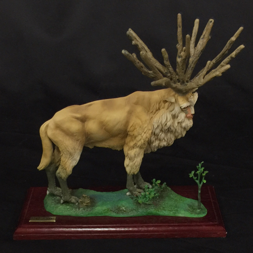 1円 コミニカ スタジオジブリ もののけ姫 シシ神 イメージコレクション 1000個限定 置物 オブジェ 現状品_画像1