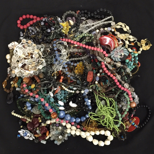 1円 金具 925 IEI クリスタル インタリオ彫刻 ペンダントトップ 他 色石 等 イミテ 含 アクセサ 総重量約3.8kg まとめ_画像1