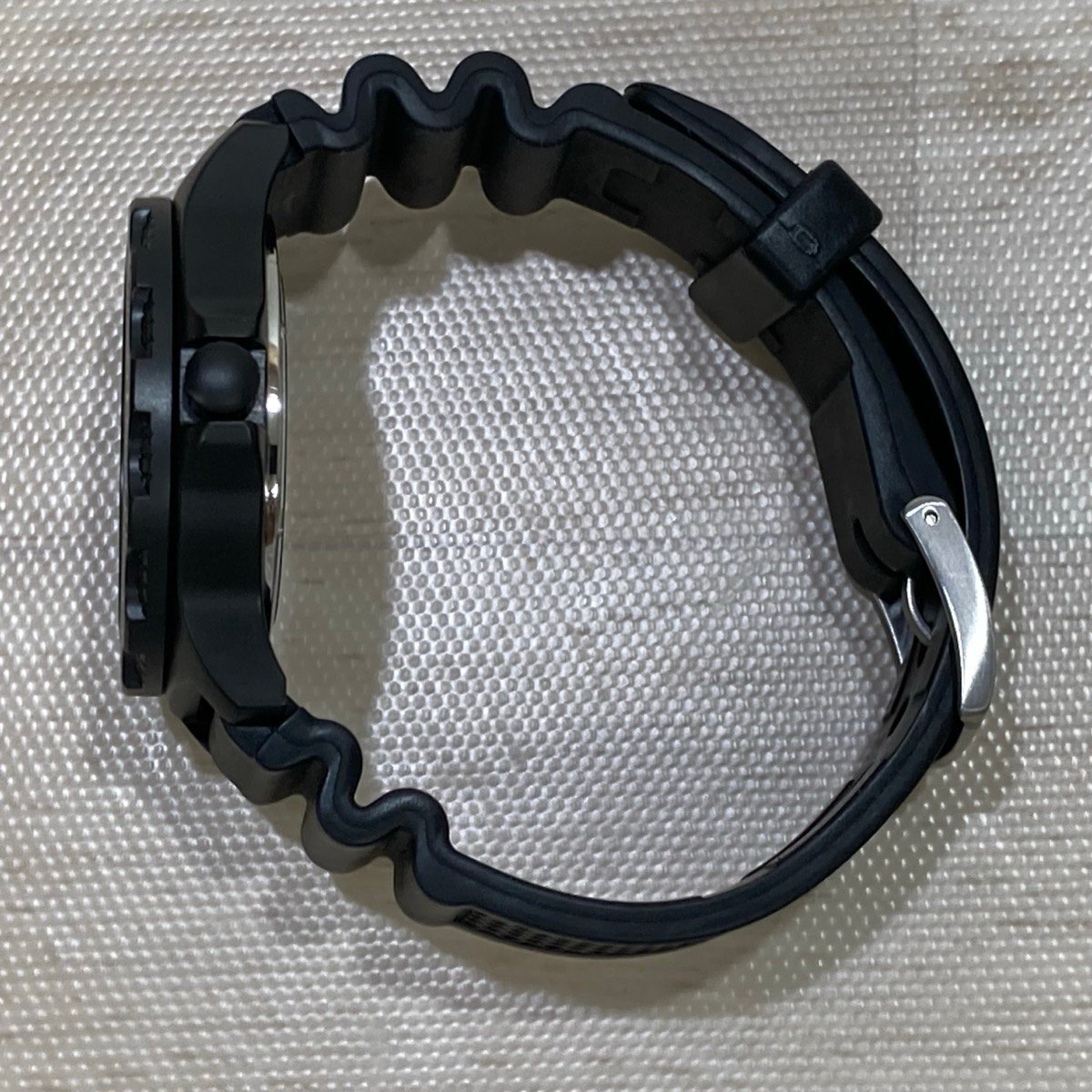 送料185円 LUMINOX ルミノックス SERIES 8400 ダイバープロフェッショナル メンズ 腕時計 QZ クォーツ デイト カモフラ 稼働品[E0472]_画像4