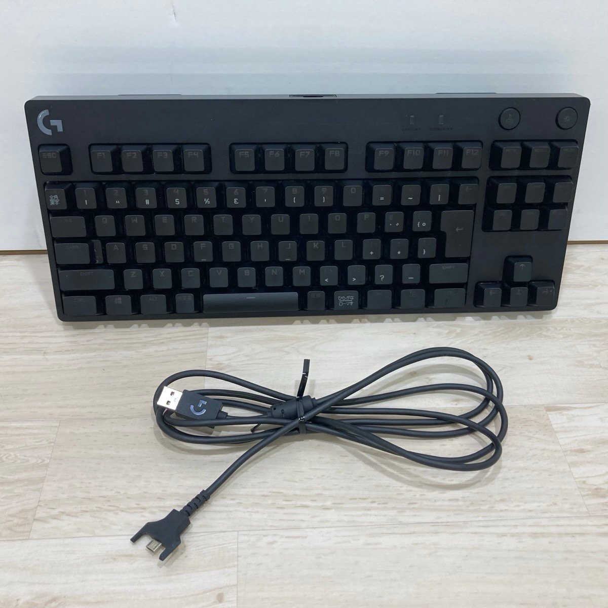 Logicool ロジクール PRO ゲーミングキーボード 赤軸[E0489]