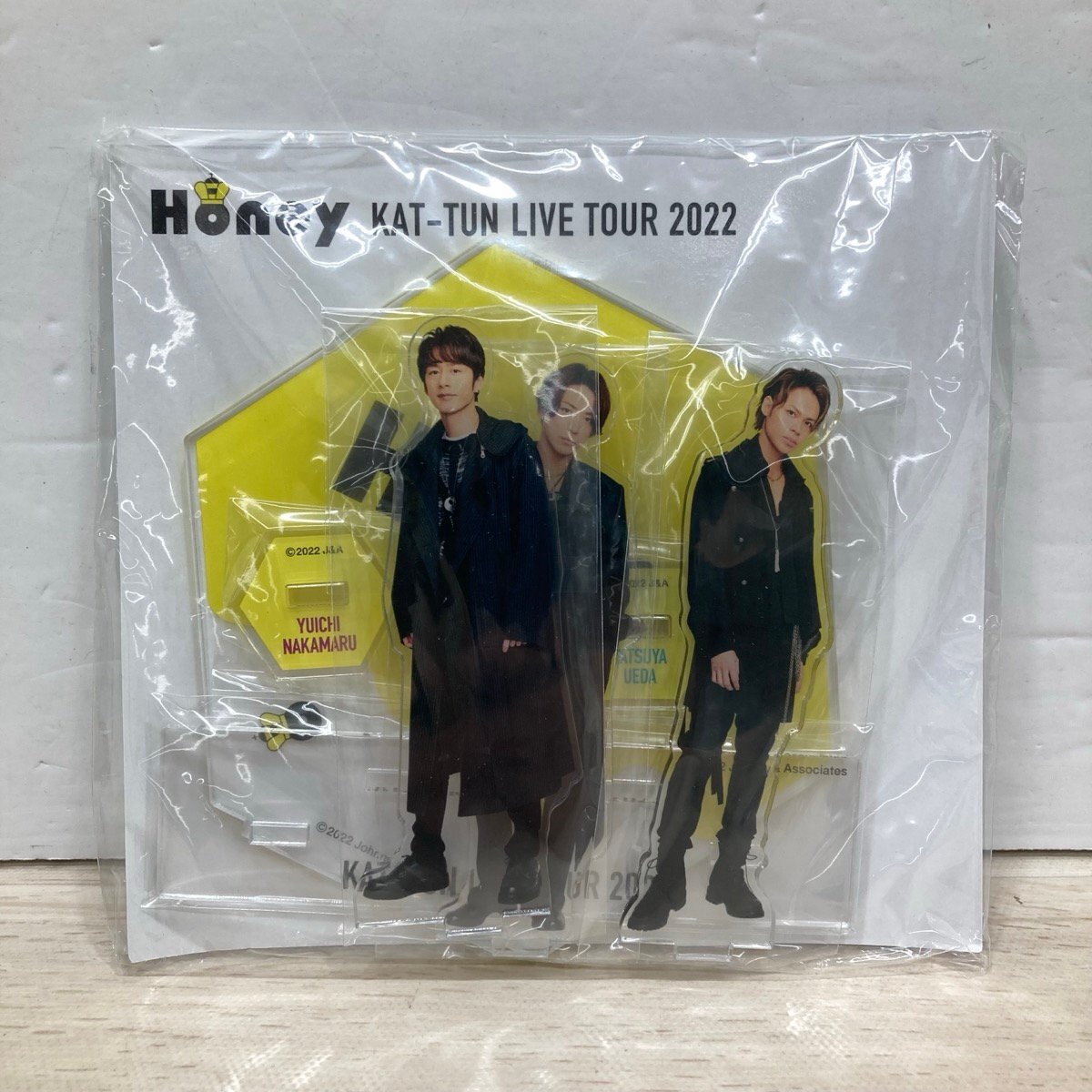 未開封 4点セット KAT-TUN アクリルスタンド アクスタ ジャニーズ 個人 集合 亀梨 上田 中丸 (43)[D8931]_画像2