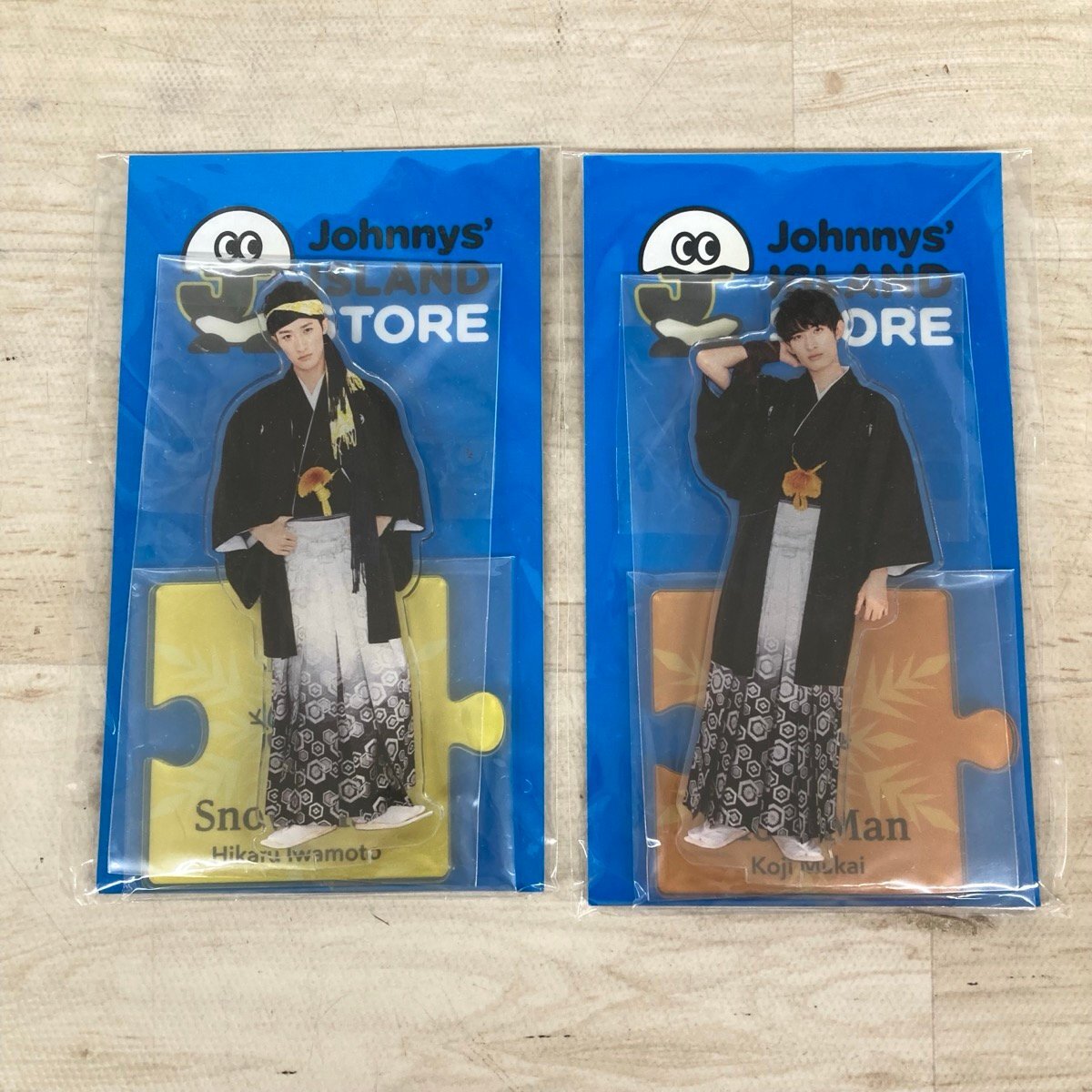 Snow Man アクスタ・アクリルスタンド・缶バッジ／ジャニーズグッズ 男性アイドル(43)[D8927]_画像3