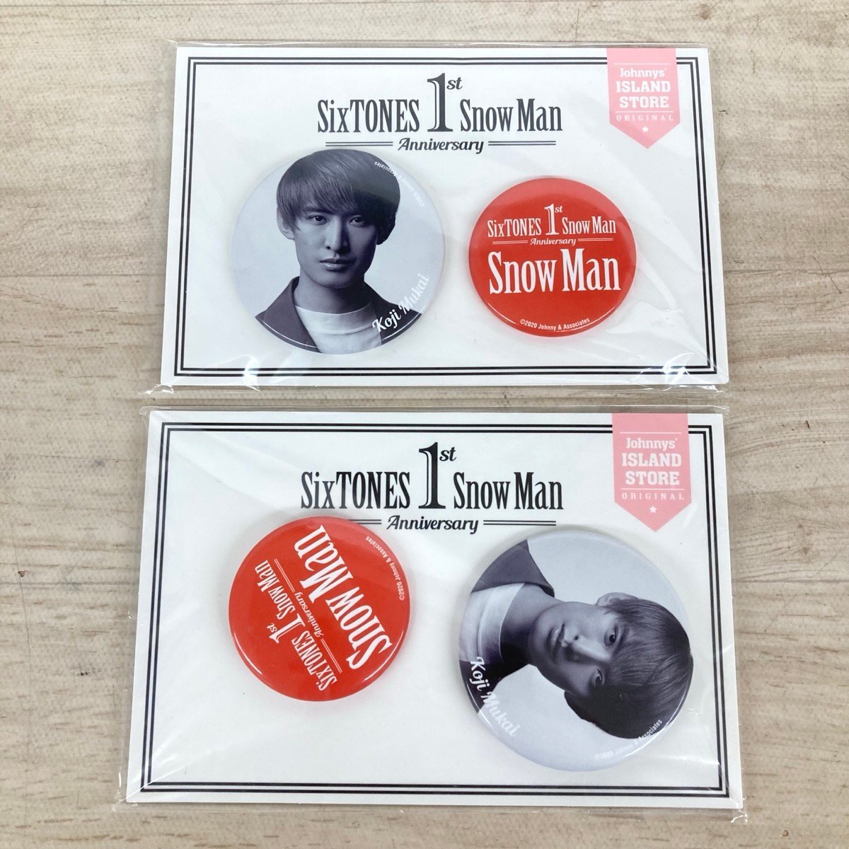 Snow Man アクスタ・アクリルスタンド・缶バッジ／ジャニーズグッズ 男性アイドル(43)[D8927]_画像6