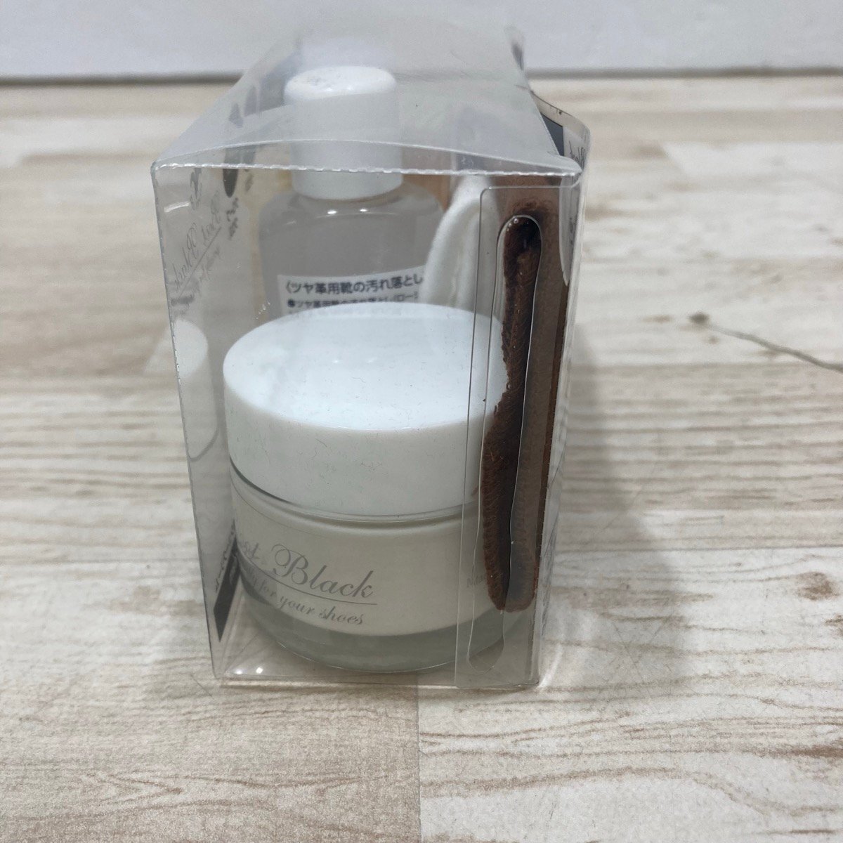未開封品 コロンブス 靴磨きセット 入門編 ブートブラックシルバーライン スターターセット ニュートラル[C10545]_画像3