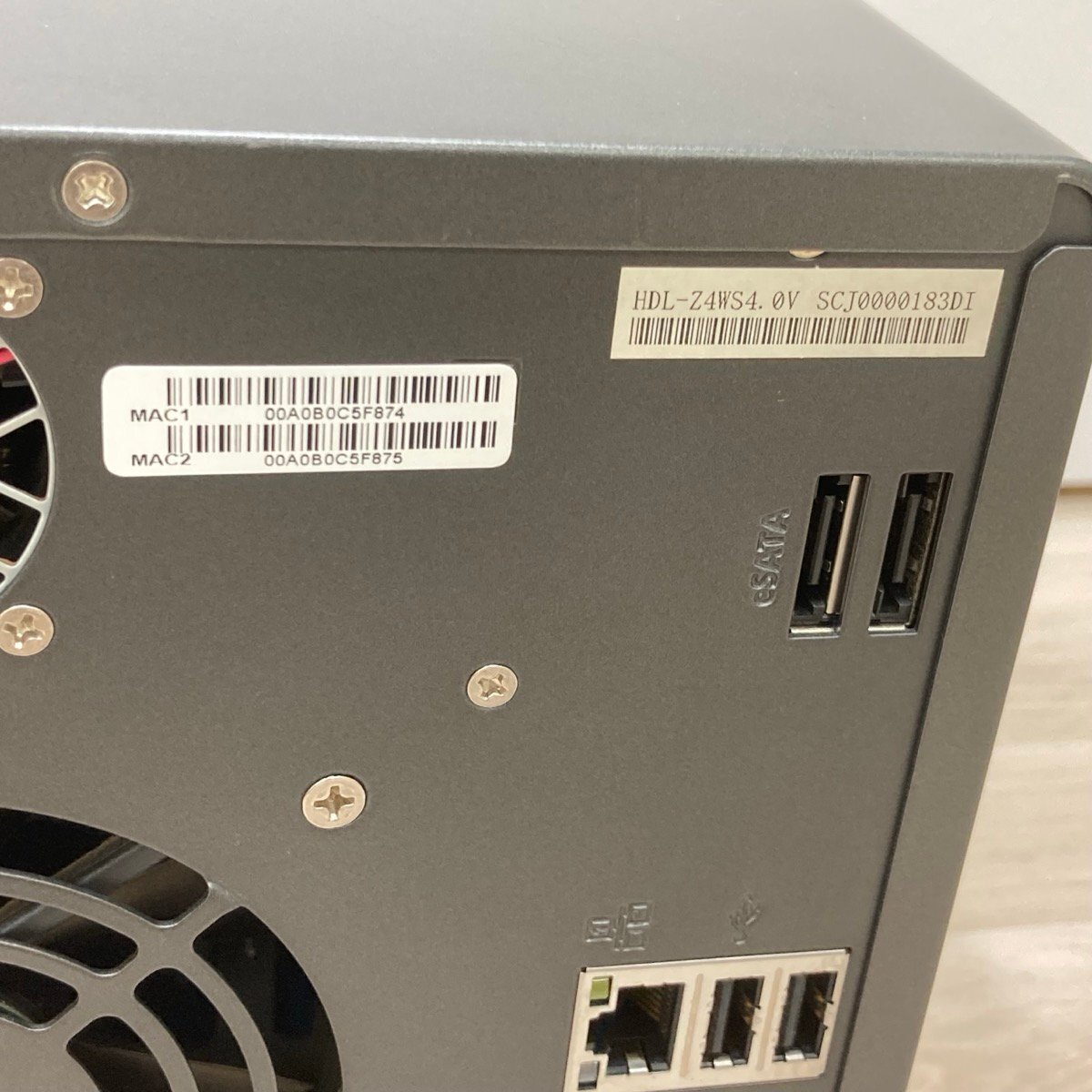  Junk I*O DATA NAS 4 Drive модель 4TB HDL-Z4WS4.0V[E0602]