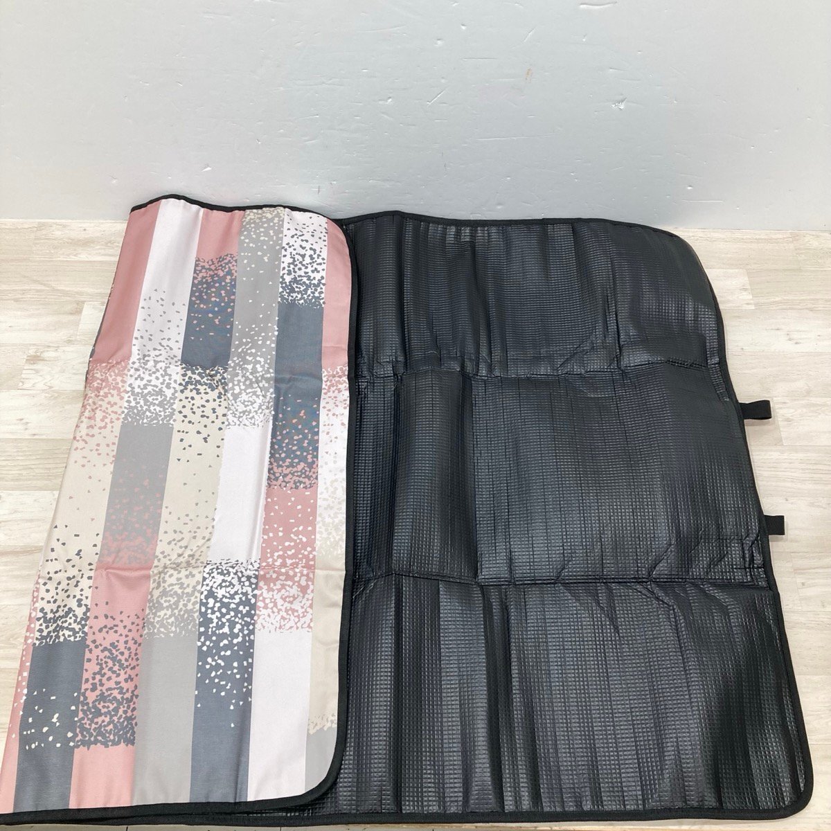 未使用 Mercedes Benz メルセデス・ベンツ オリジナル ピクニックラグ 2セット[D9016]_画像5