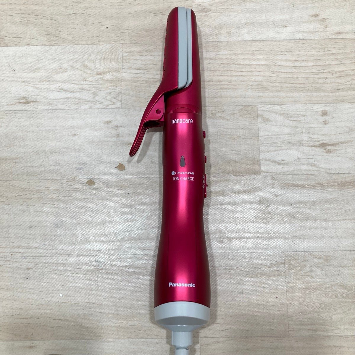 Panasonic パナソニック EH-KN99 ナノイー nanoe くるくるドライヤー カールドライヤー ピンク[D9042]_画像2