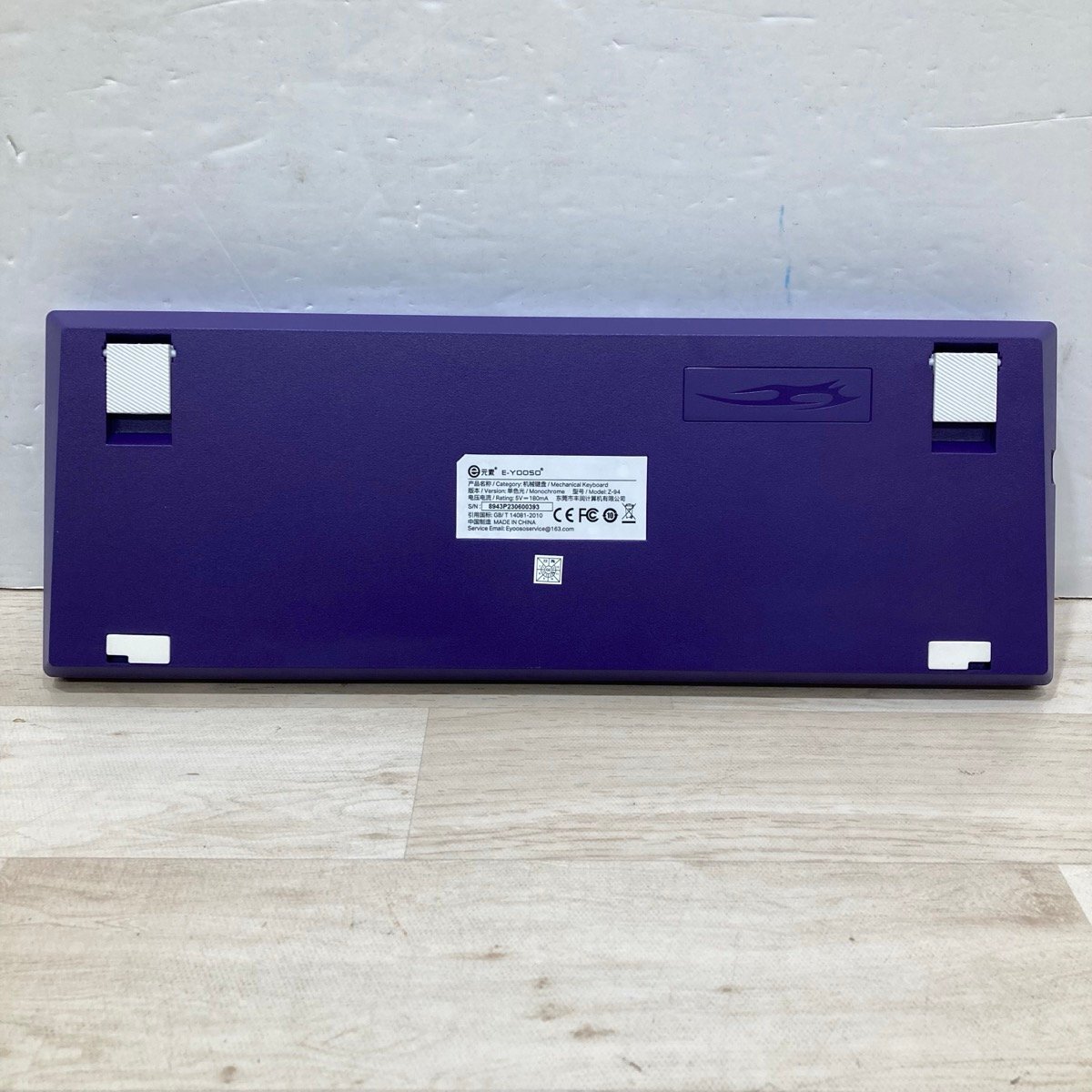 E-YOOSO Z-94 ゲーミングキーボード キーボード[D9145]_画像6