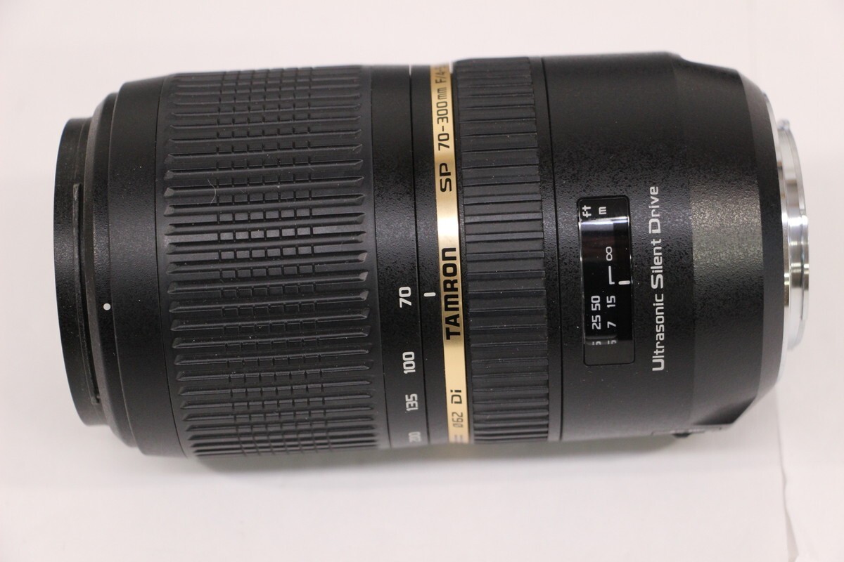 099 k5515 TAMRON タムロン SP 70-300mm F/4-5.6 Di USD for SONY A005S ソニー用 望遠ズームレンズ 動作品_画像2