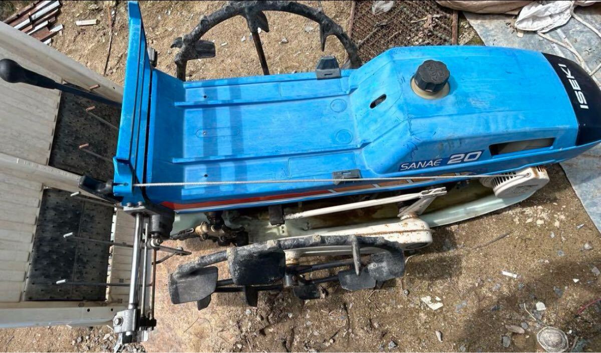 実働品　イセキ　歩行型田植機　1.7馬力　さなえ20_画像7
