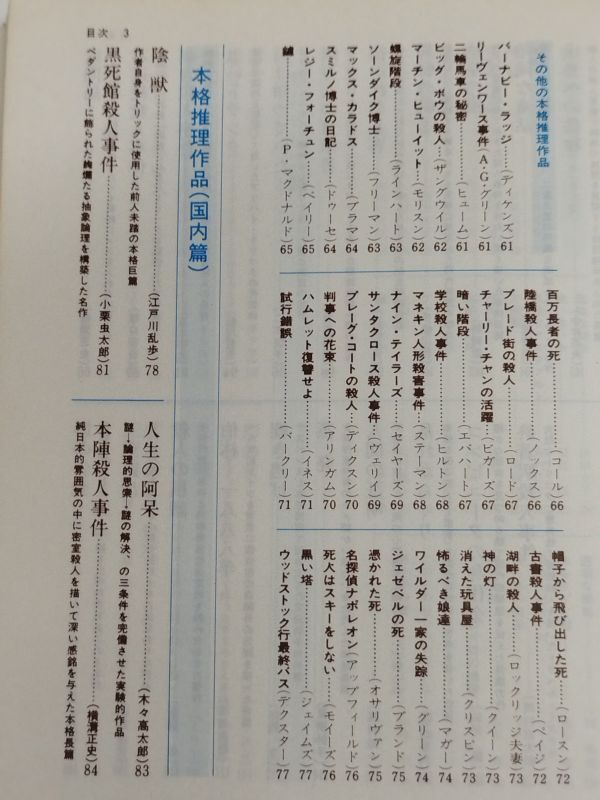 460-C26/世界の推理小説総解説 増補版/中島河太郎・権田萬治/自由国民社_画像4