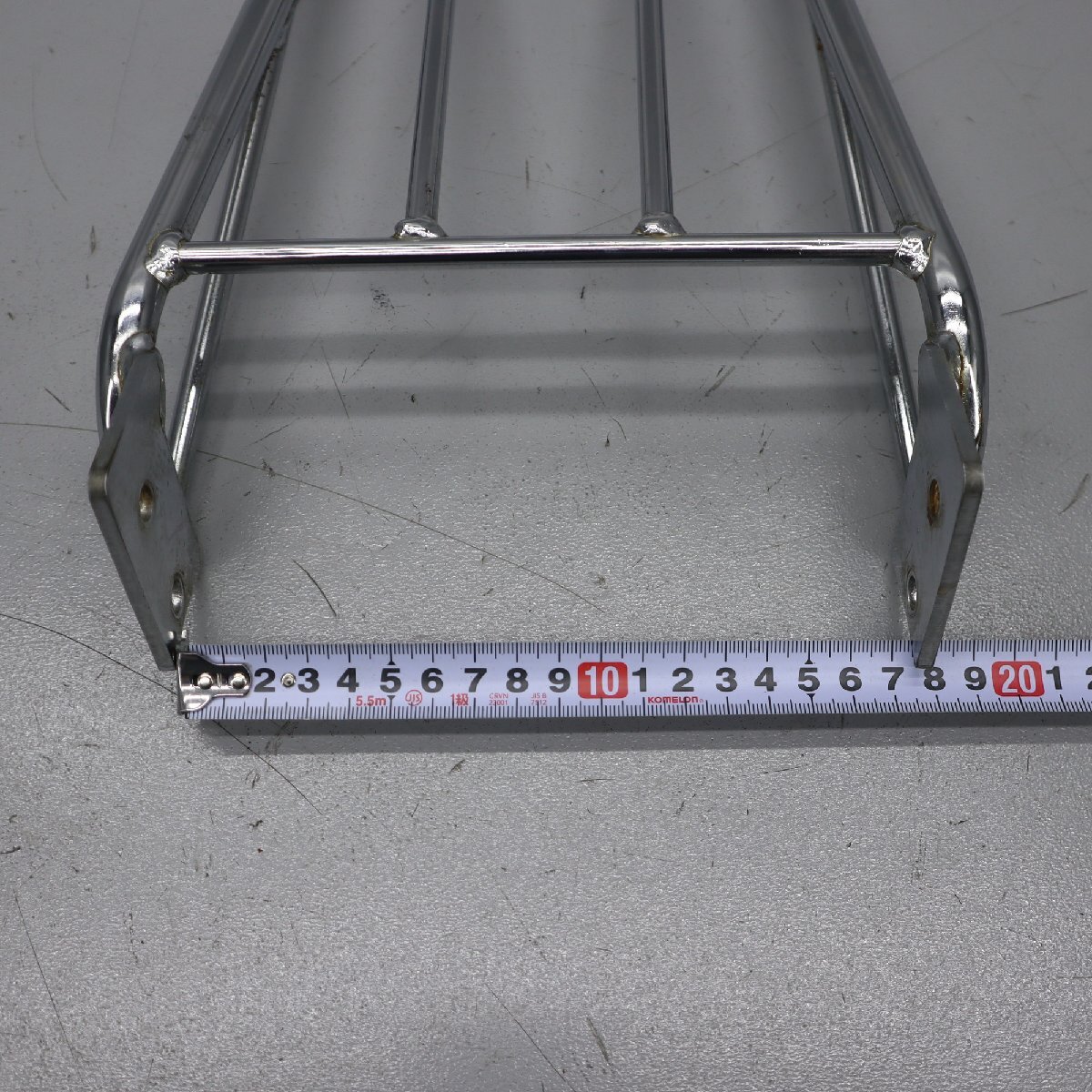 ハーレー 不明 純正？ バックレスト用リアキャリア (スポーツスター ダイナ ソフテイル シーシーバー 用)　250627BD0597