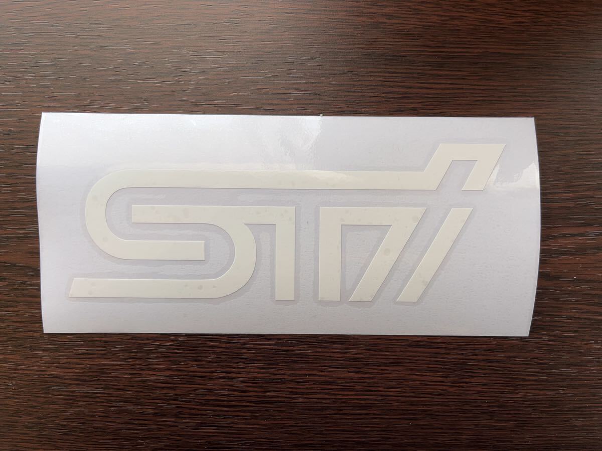 STI ステッカー【16cm】送料込 [スバル SUBARU]_画像1