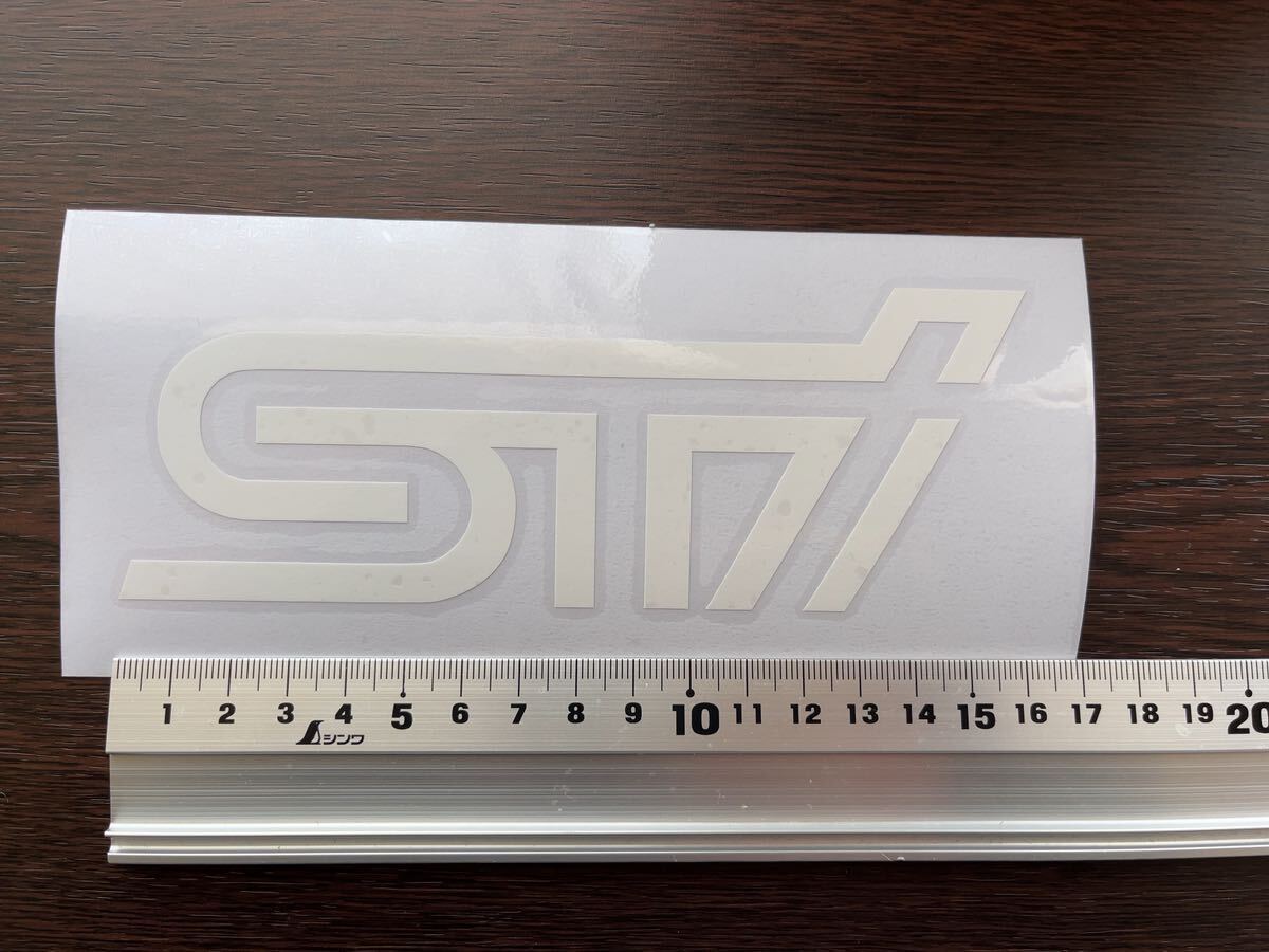 STI ステッカー【16cm】送料込 [スバル SUBARU]_画像2