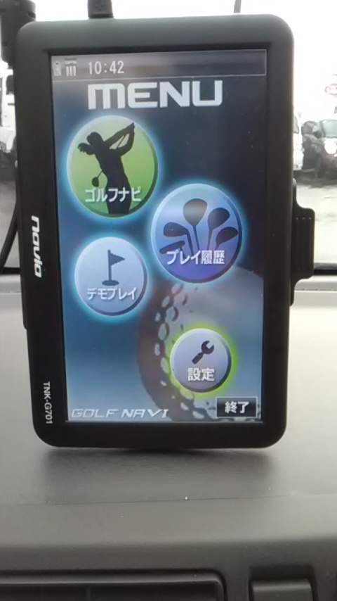 navia TNK-G701 7インチゴルフ対応ポータブルナビ _画像3