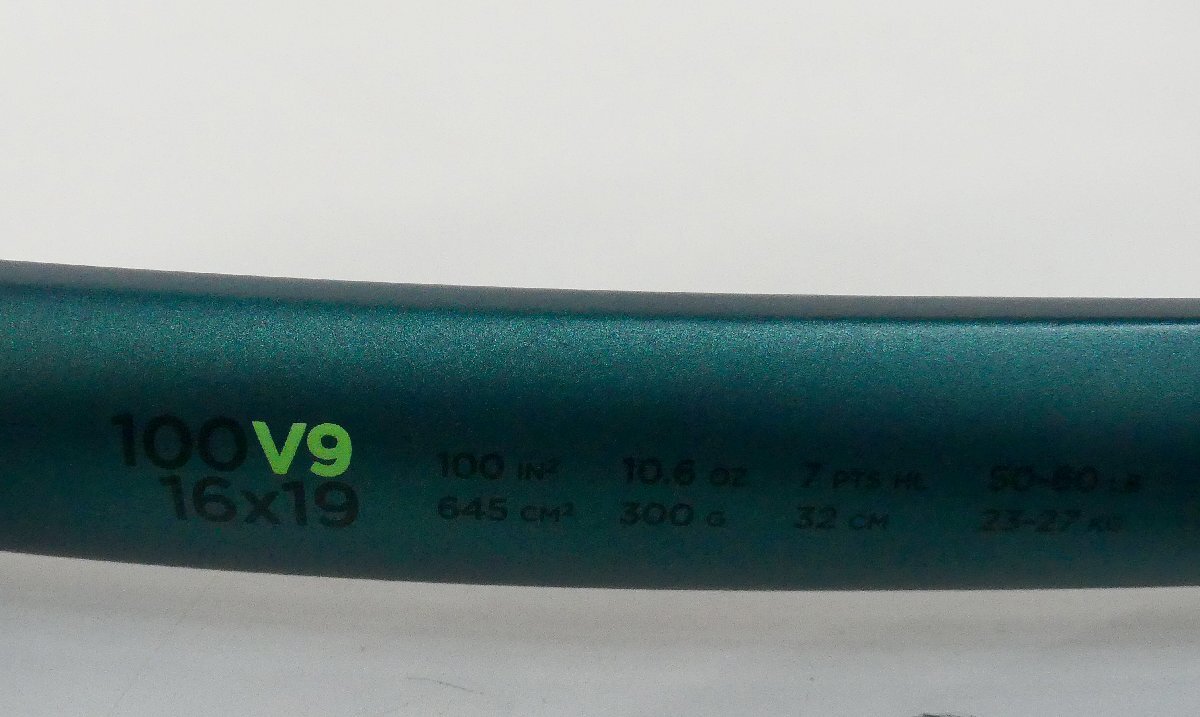 ☆美品!Wilson ウィルソン 硬式テニスラケット BLADE 100 V9 16×19 ブレード①☆