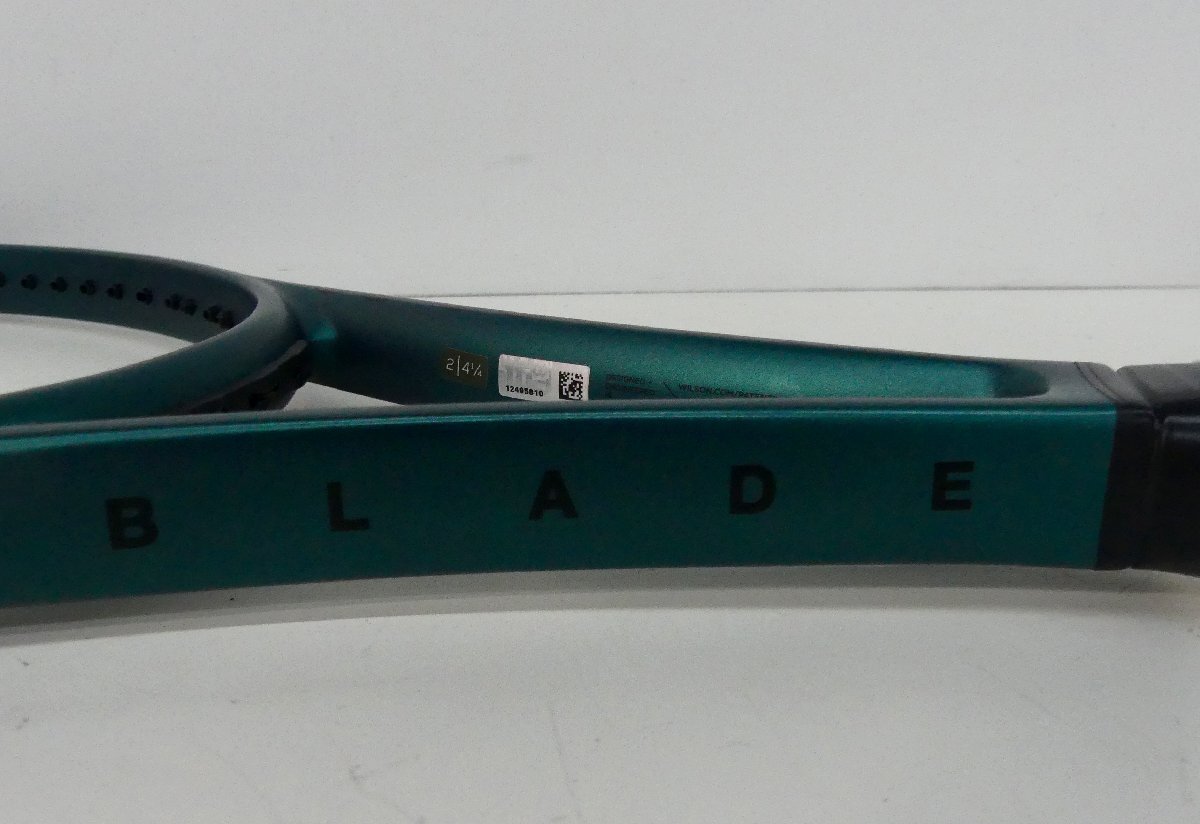 ☆美品!Wilson ウィルソン 硬式テニスラケット BLADE 100 V9 16×19 ブレード①☆