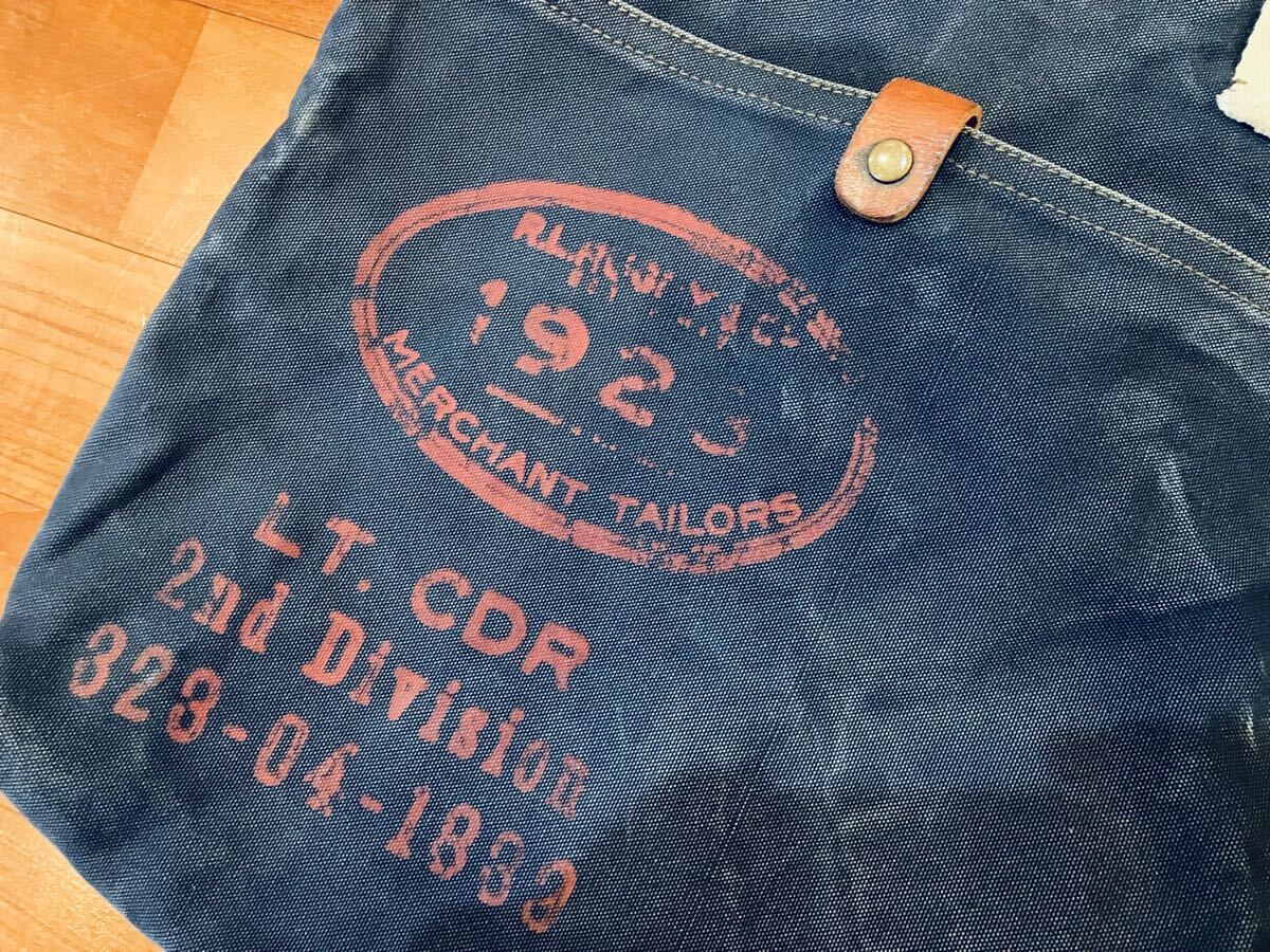 未使用品　希少　ビンテージ加工　ラルフローレン　ラグビートートバッグ　Rugby RL_画像3