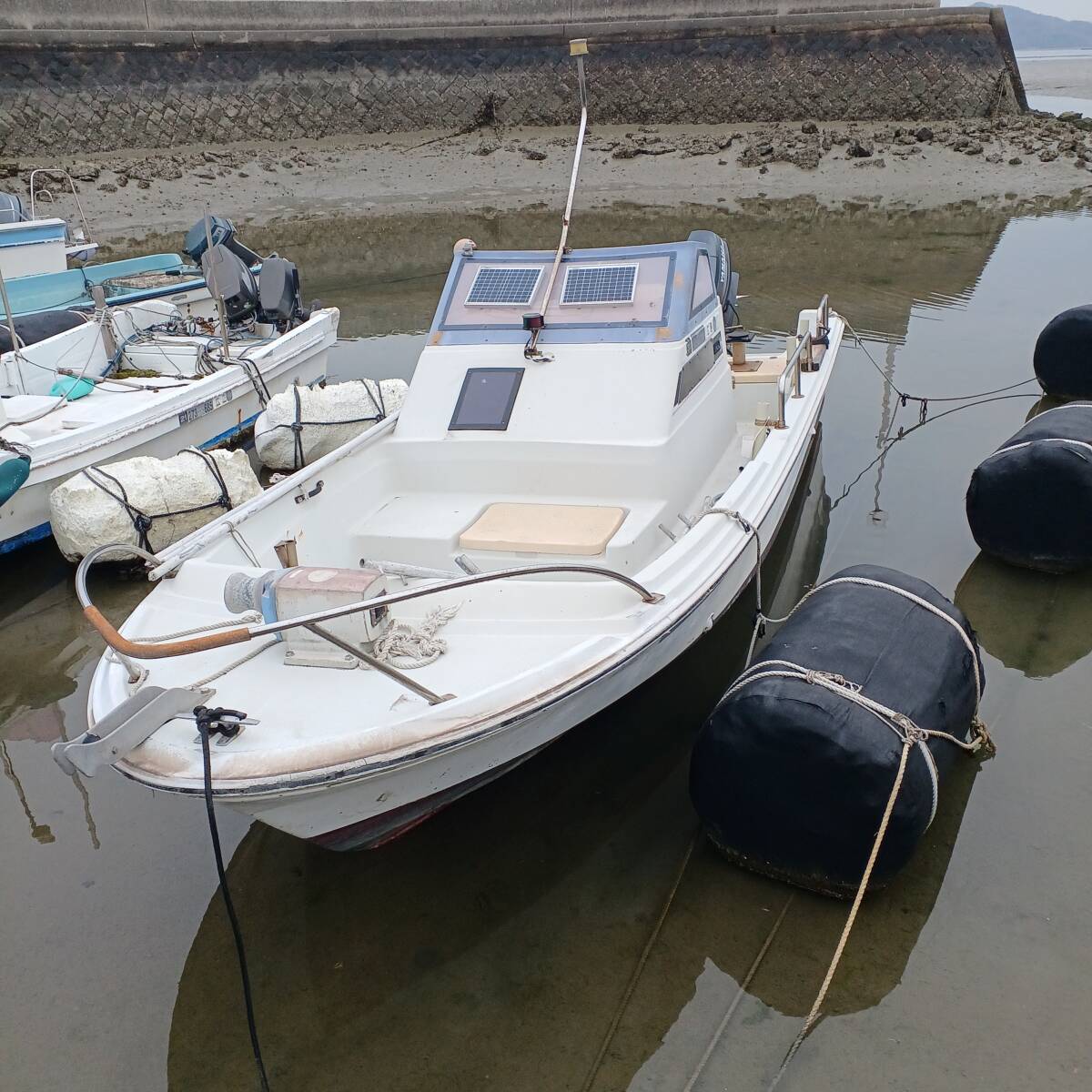 売り切り！◆ヤマハ　UF-20(ER7)◆全長5.38m　幅1.95m　深さ0.87m◆船外機　ヤマハ　6H5(50D)　50.0PS　2スト◆実働♪_画像2