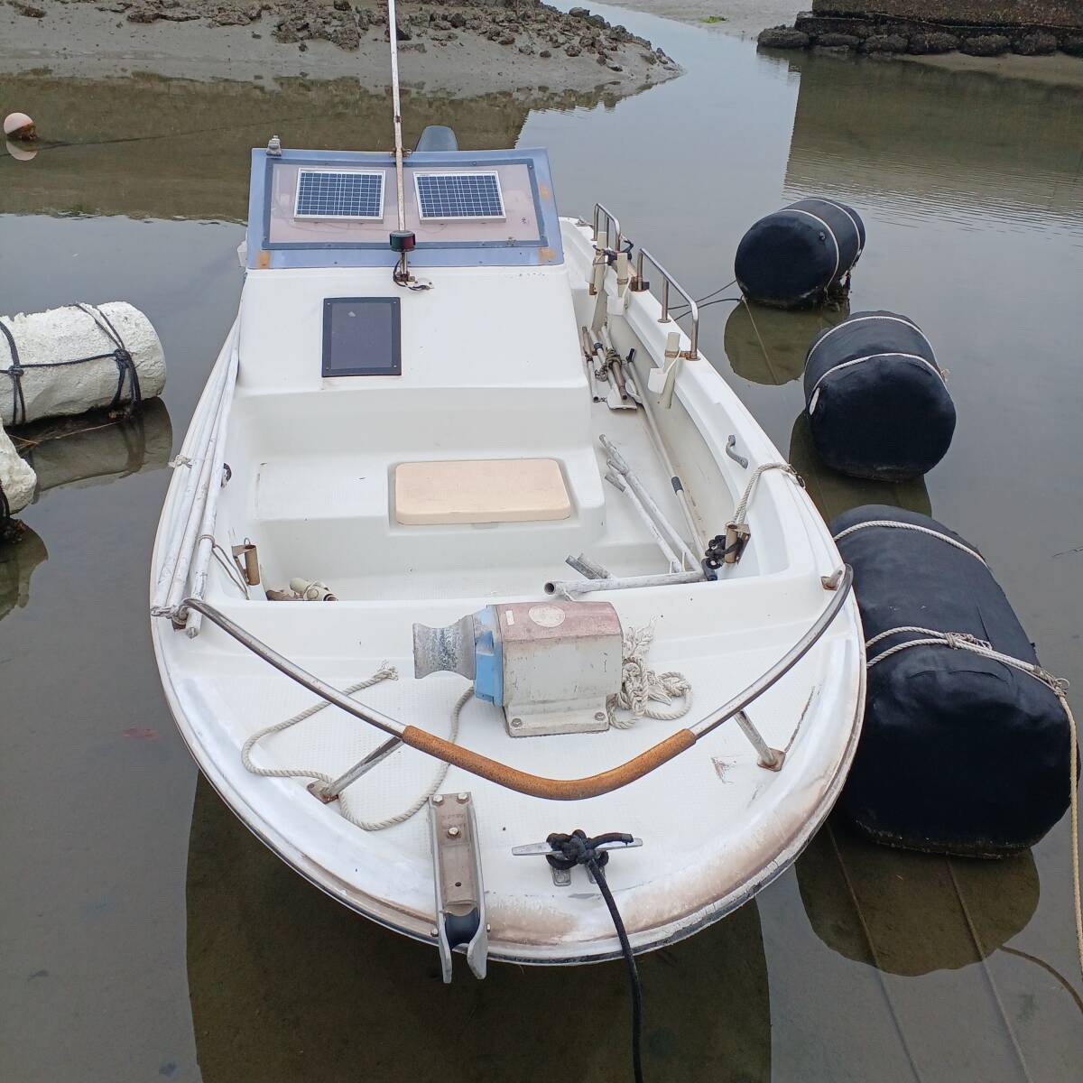 売り切り！◆ヤマハ　UF-20(ER7)◆全長5.38m　幅1.95m　深さ0.87m◆船外機　ヤマハ　6H5(50D)　50.0PS　2スト◆実働♪_画像3