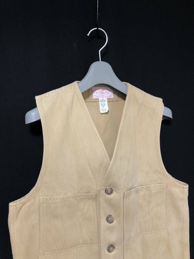 USA製◆FILSON GARMENT "MOLESKIN VEST" ベスト サイズ38 フィルソン_画像4