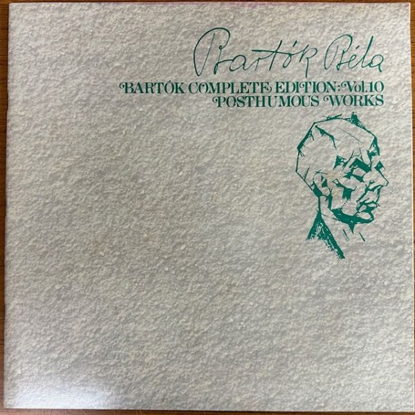 【4LP】バルトーク大全集<第10巻>遺作品集【250319】Bartok Complete Edition Vol.10/Posthumous Works_画像2