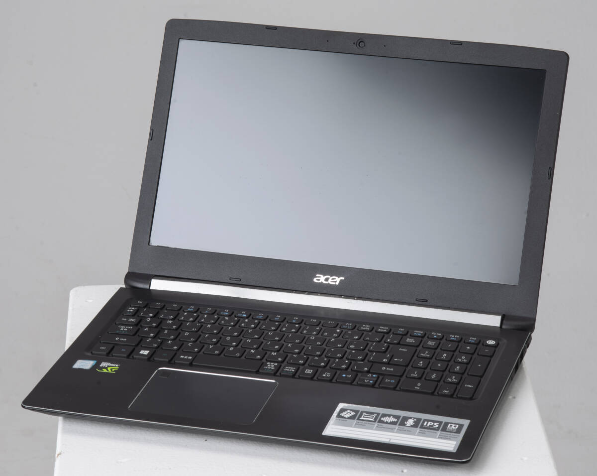 acer intel i7 7700HQ 12G GeForce GTX1050 ゲーミング　ノートPC A715-71G-75YK_画像2