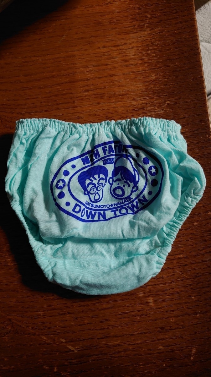 DOWN TOWN M&H FACTORY バックプリント スキャンティ 未使用 レトロ ダウンタウン キャラクター_画像2