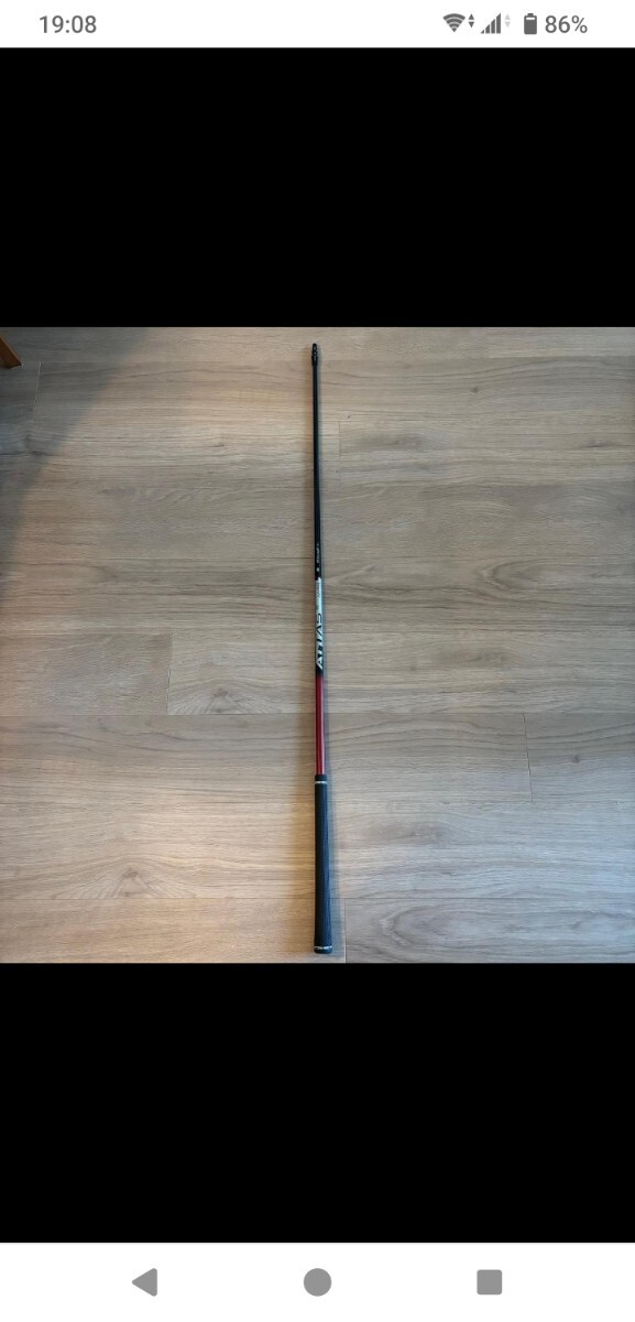 アッタスサンライズレッドテーラーメイド用シャフト シャフトのみ_画像2