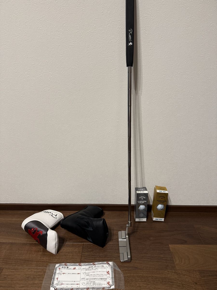 Piretti パター プレミアシリーズ コットンウッドⅡ ピレッティ CottonwoodⅡ Premier 365g 303ステンレス MASTER BUNNY EDITION _画像1