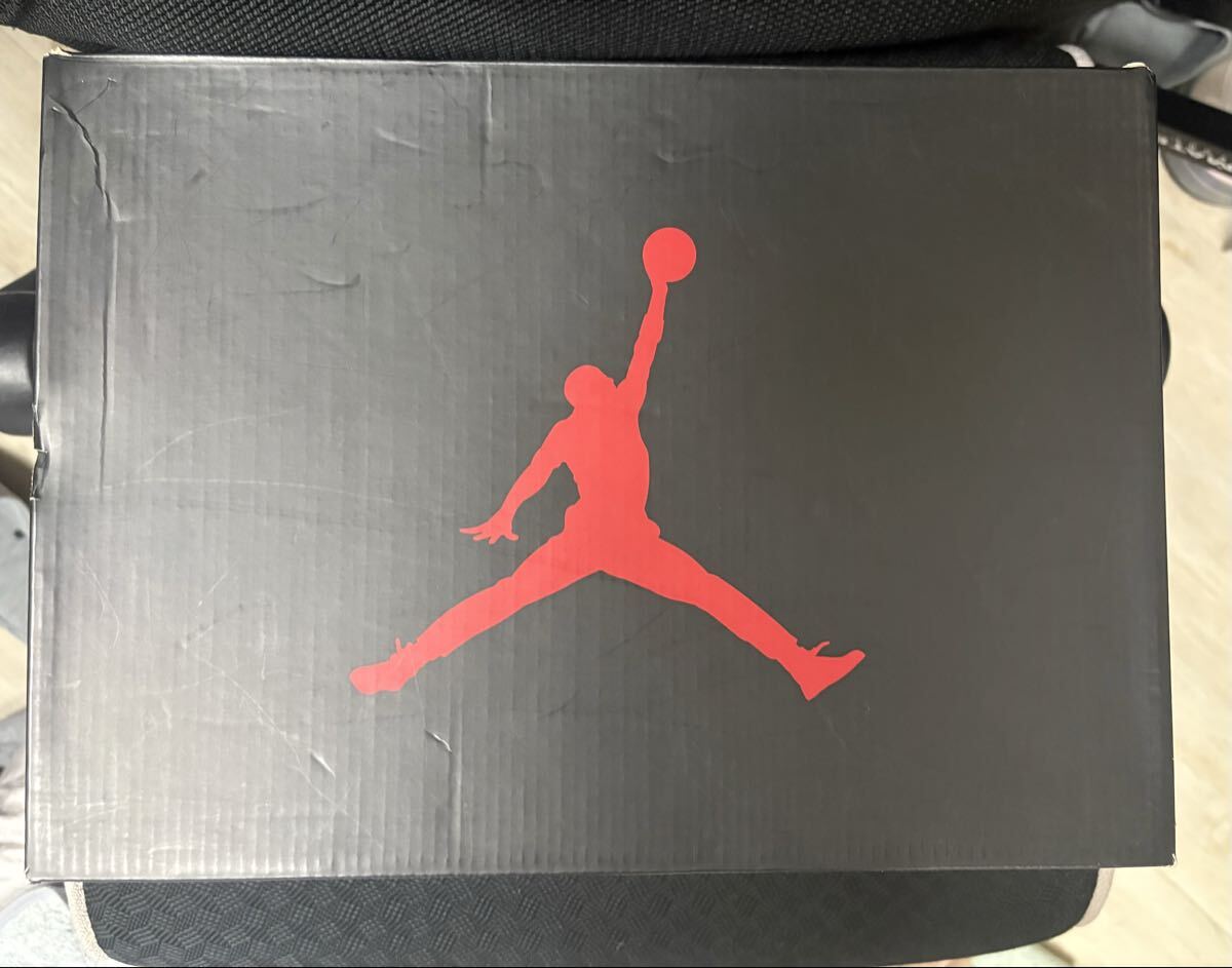 AIR JORDAN 5 RETRO WHITE/BLACK-METALLIC SILVER 27.5CM/ US9.5 ジャンク_画像7