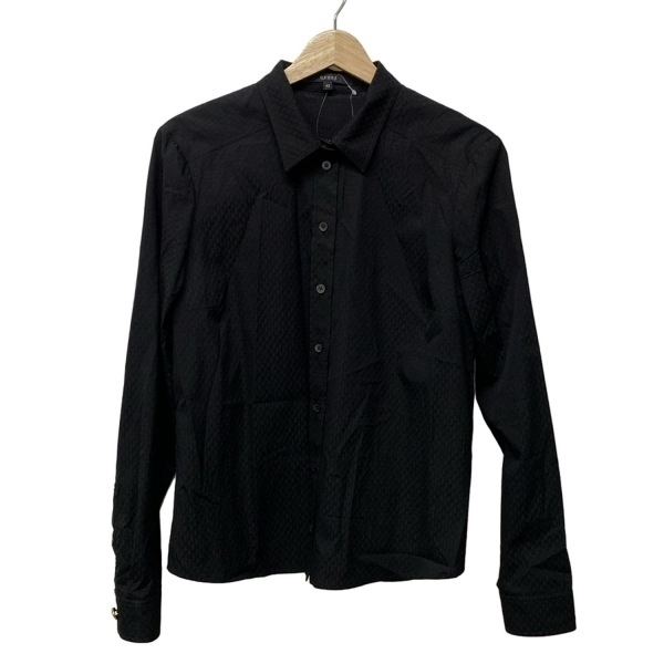 グッチ GUCCI 長(zhǎng)袖シャツブラウス サイズ42 M 228300ZU055 - 黒 レディース 美品 トップス