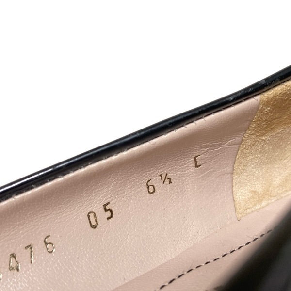  Salvatore Ferragamo FERRAGAMO/SalvatoreFerragamo плоская обувь 6 1/2 C - кожа чёрный женский vala обувь 