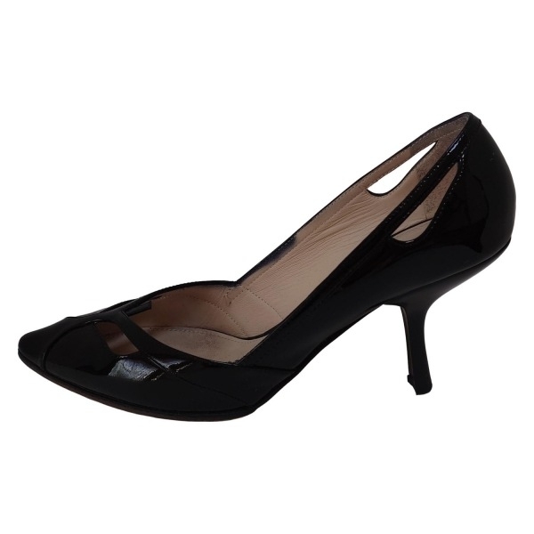  Bottega Veneta BOTTEGA VENETA туфли-лодочки 36 1/2 - кожа чёрный женский обувь 