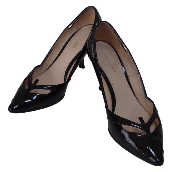  Bottega Veneta BOTTEGA VENETA туфли-лодочки 36 1/2 - кожа чёрный женский обувь 